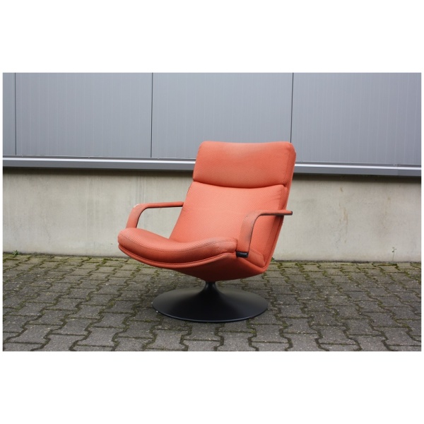 Stoffig Lounge heelal Artifort F142 fauteuil - Niet Nieuw Design