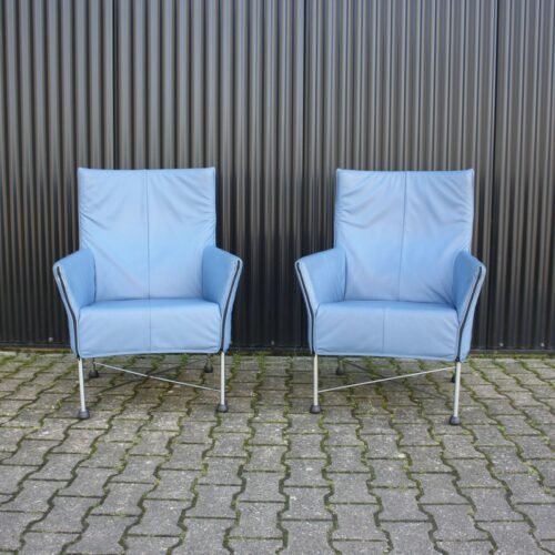 Montis Charly fauteuil licht blauw